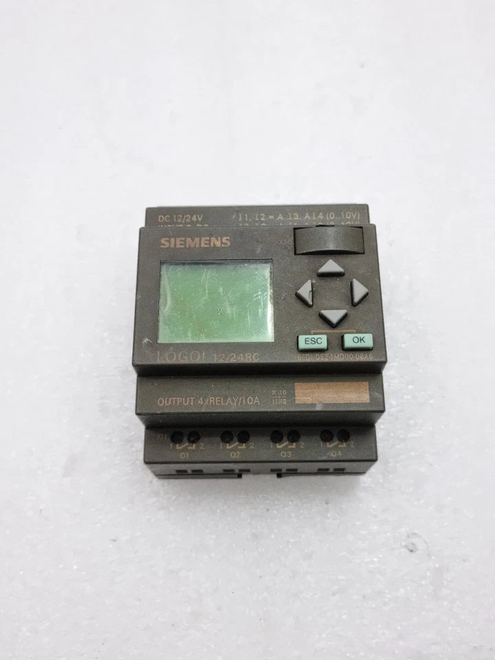 Siemens 6ED1052-1MD00-0BA6 12/24RC Logo 6ed10521md000ba6 Used Working Free Ship